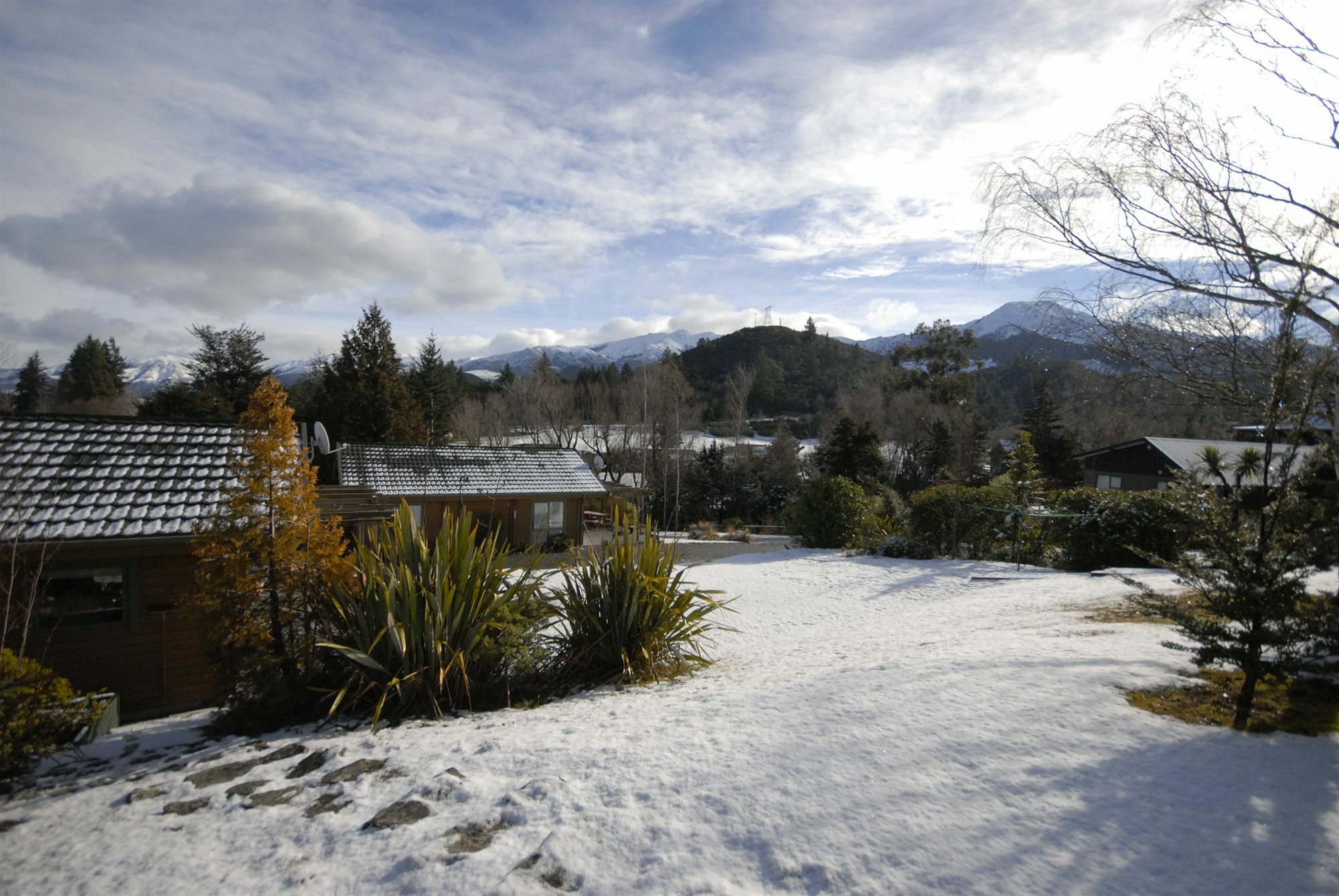 The Chalets Motel Hanmer Springs Exteriör bild