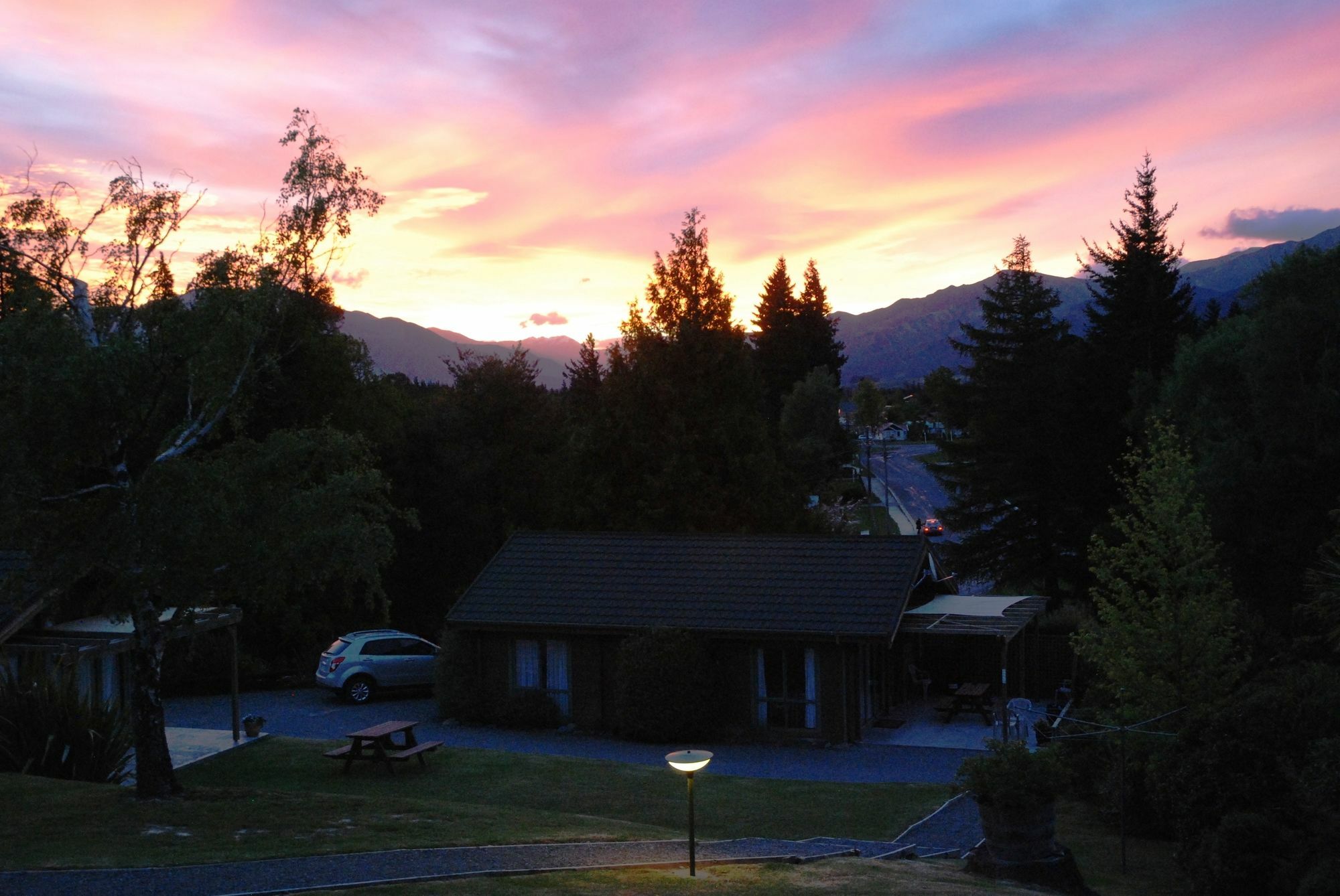 The Chalets Motel Hanmer Springs Exteriör bild